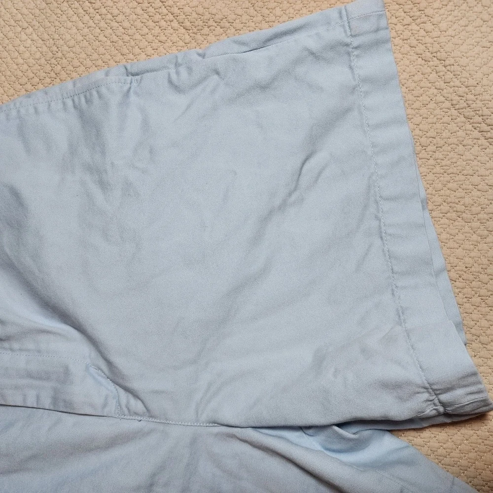 Vineyard Vines By Shep & Ian Chino Shorts Mens 33 Light Blue Regular Fit Pocket